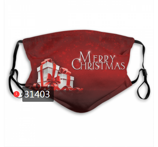 2020 Merry Christmas Dust mask with filter 20